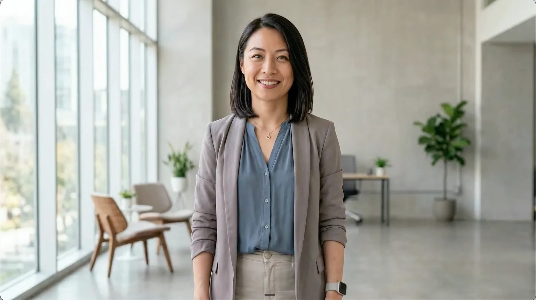 Brainova AI presentation preview — meet Marla, Steve, Dexia, and Chris